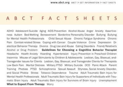 Fact Sheets