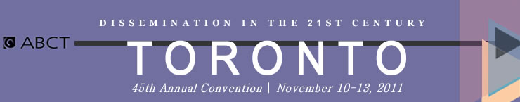 ABCT 45th Convention Toronto 2011