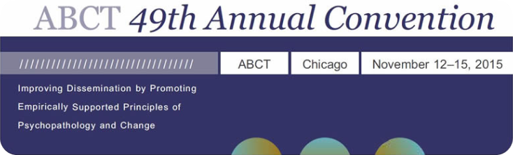 ABCT 49th Convention Chicago 2015