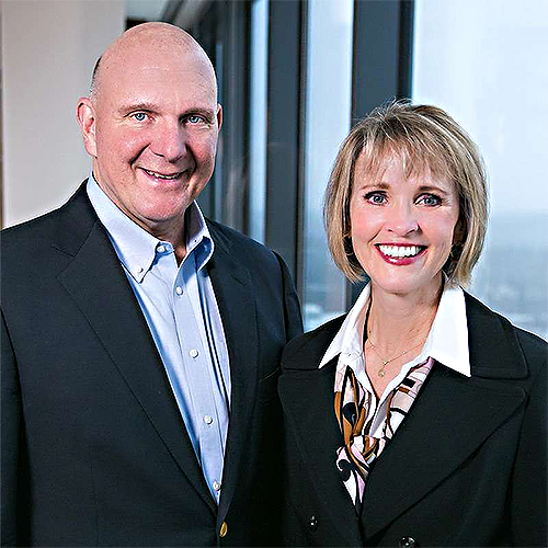 Connie and Steve Ballmer and the Ballmer Institute