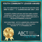 Nominate an Outstanding Young Person for ABCT’s Youth Community Leader Award