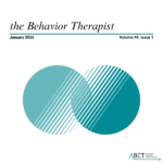 the Behavior Therapist January 2026